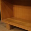 Italian Antonio Ferretti design bookcase in beech and fruitwood Italian Antonio Ferretti design bookcase in beech and fruitwood