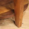 Italian design coffee table in walnut and burl Italian design coffee table in walnut and burl