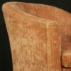 Pair of Italian design armchairs in pink velvet Pair of Italian design armchairs in pink velvet