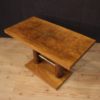 Italian coffee table in walnut and beech wood