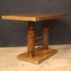 Italian coffee table in walnut and beech wood