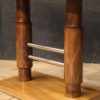 Italian coffee table in walnut and beech wood
