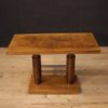 Italian coffee table in walnut and beech wood