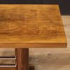 Italian coffee table in walnut and beech wood