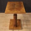 Italian coffee table in walnut and beech wood