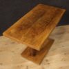 Italian coffee table in walnut and beech wood