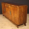 French sideboard in walnut and mahogany in Art Deco style