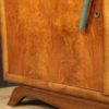 French sideboard in walnut and mahogany in Art Deco style