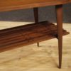 Italian design coffee table in teak wood