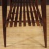 Italian design coffee table in teak wood