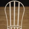 Italian dressing table with chair in painted iron