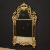 Golden Italian mirror in Louis XV style
