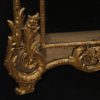 Golden Italian mirror in Louis XV style