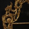 Golden Italian mirror in Louis XV style