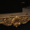 Golden Italian mirror in Louis XV style