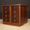 French design chest of drawers in mahogany, palisander and beech