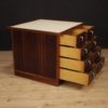 French design chest of drawers in mahogany, palisander and beech