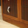 French design chest of drawers in mahogany, palisander and beech
