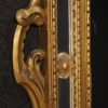 Italian mirror in carved and gilded wood