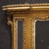 Italian mirror in carved and gilded wood