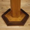 French wooden side table in Art Deco style
