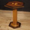 French wooden side table in Art Deco style