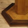 French wooden side table in Art Deco style