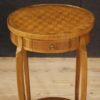 French side table inlaid in mahogany, rosewood, maple and fruitwood French side table inlaid in mahogany, rosewood, maple and fruitwood