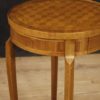 French side table inlaid in mahogany, rosewood, maple and fruitwood French side table inlaid in mahogany, rosewood, maple and fruitwood
