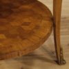 French side table inlaid in mahogany, rosewood, maple and fruitwood French side table inlaid in mahogany, rosewood, maple and fruitwood
