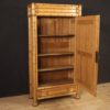 French wardrobe in fake bamboo with mirror