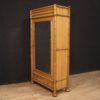 French wardrobe in fake bamboo with mirror