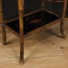 French étagère in bamboo and lacquered chinoiserie wood