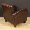 English leather armchair
