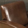 English leather armchair