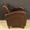 English leather armchair