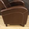 English leather armchair