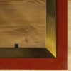 Pair of Italian design coffee tables in metal with glass top Pair of Italian design coffee tables in metal with glass top