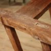Rustic carved in oak wooden table