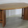 Modern writing desk in teak wood
