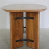 Modern writing desk in teak wood