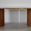 Modern writing desk in teak wood