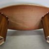 Modern writing desk in teak wood