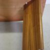 Modern writing desk in teak wood