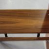 Modern writing desk in teak wood