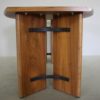 Modern writing desk in teak wood