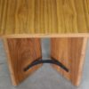 Modern writing desk in teak wood