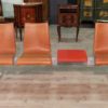 3 seats bench with metal table
