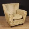 Pair of Borsani design armchairs in damask velvet