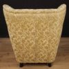 Pair of Borsani design armchairs in damask velvet